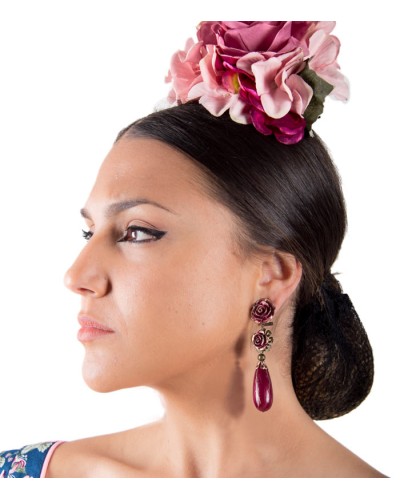 Orecchini Di Flamenca a Forma Di Ghianda