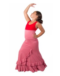Gonne Flamenca di Ballo "Salon" Per Bambina <b>Colore - Fucsia, Taglia - 12</b>