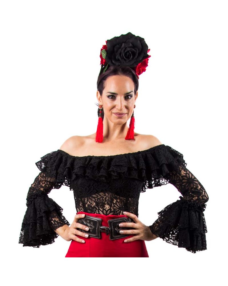 Camicie di Flamenco In Pizzo - Habana