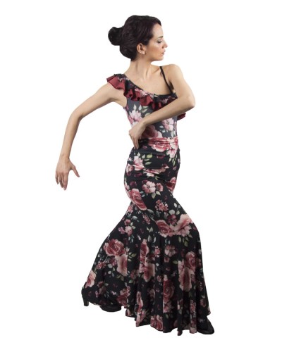 Gonna per Ballo Flamenco Stampata