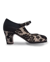 Scarpe Ballo Flamenco, Rocio Profesional <b>Colore - Nero, Taglia - 33 1/2</b>