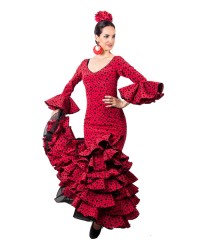 Costumi Spagnolo di Flamenca -Talla 38 (M) <b>Colore - Foto, Taglia - 38</b>