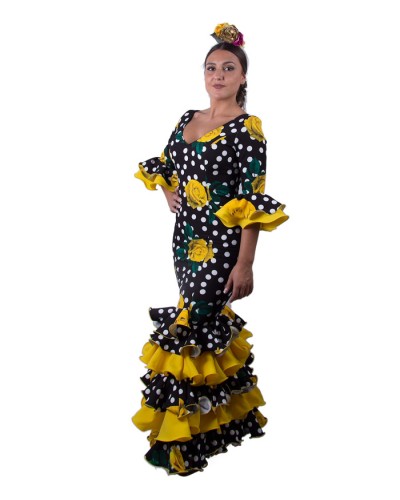 Vestito Spagnolo Di Flamenco, Taglia 36 (S)