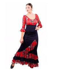 Gonna Da Ballo Flamenco En Promotion Mod, Estrella <b>Colore - Foto, Taglia - XL</b>