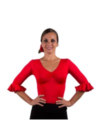 Top Danza Per Donna <b>Colore - Rosso, Taglia - 38</b>