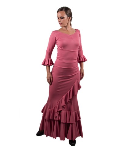 Completi Da Ballo Flamenco Mod. Salón Rosa