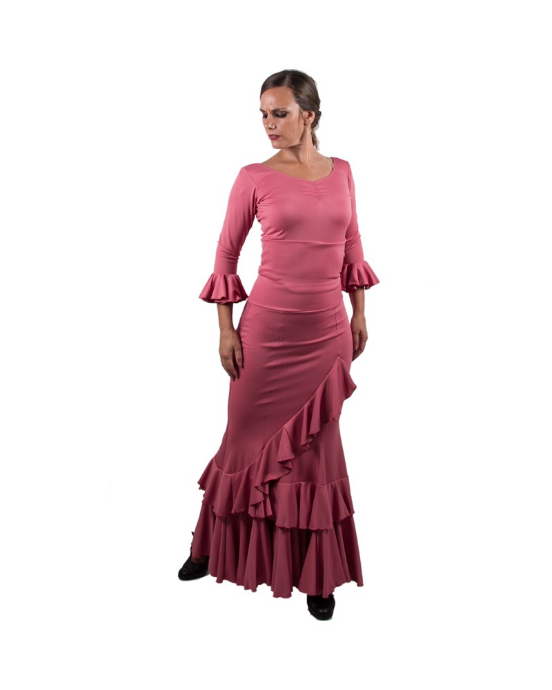 Completi Da Ballo Flamenco Mod. Salón Rosa