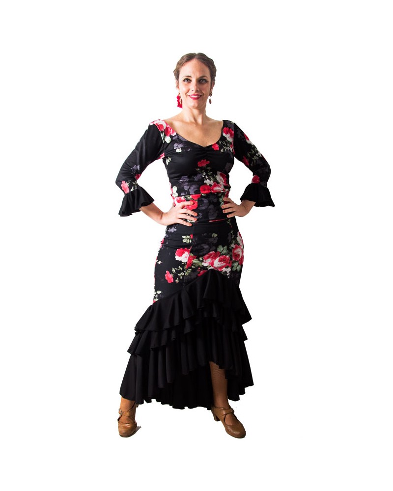 Gonna Di Flamenco - Taconeo motivo floreale