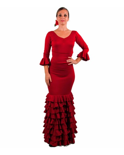 Completi Da Ballo Flamenco Mod. Sol Rosso