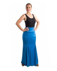 Gonna Di Flamenco - Modello Carmen <b>Colore - Blu, Taglia - XS</b>