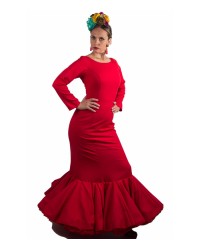 Vestito Di Flamenco Rosso, Taglia 40 (M) <b>Colore - Foto, Taglia - 40</b>