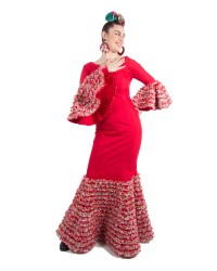 Vestito di Flamenca, Taglia 40 (M) <b>Colore - Foto, Taglia - 40</b>