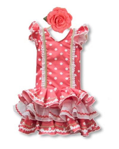 Costumi Di Flamenco Bambina, Taglia 12