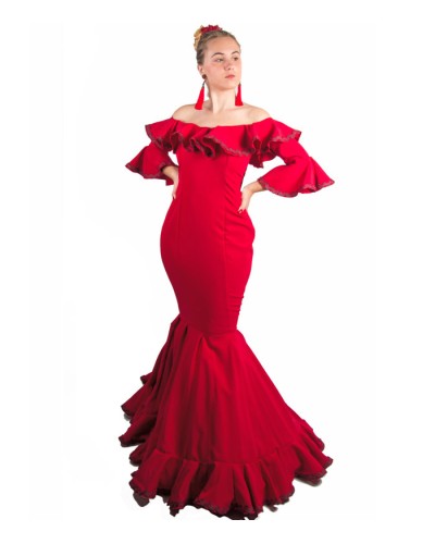 Vestiti Di Flamenca Taglio Sirena