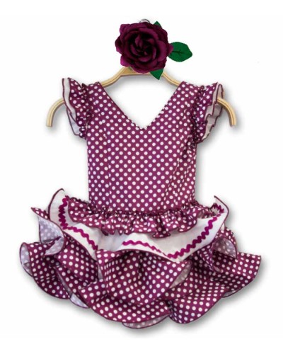 Vestiti di Flamenca Bambina, Taglia 4