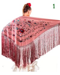 Scialle Spagnolo Di Flamenco <b>Colore - Foto 2, Taglia - UNICA</b>