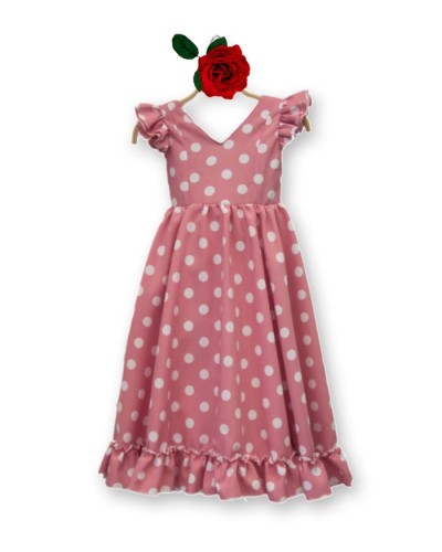 Vestito di Flamenco Bambina, Taglia 4