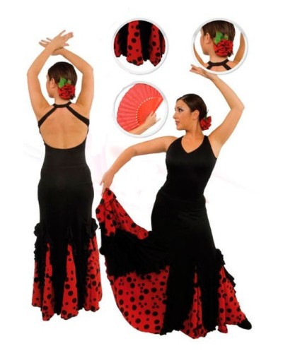 Gonne da Ballo Flamenco per Bambina Mod EF077