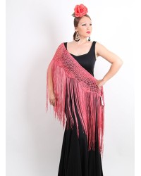 Sciarpe Di Flamenca uncinetto <b>Colore - Rosa antico, Taglia - G</b>