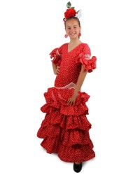 Costumi Spagnolo Di Flamenco Bambina 2016 Compas <b>Colore - Foto, Taglia - 5</b>