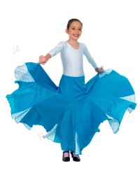 Gonne da Ballo Flamenco per Bambina Mod. EF-006 <b>Colore - Foto, Taglia - 6</b>